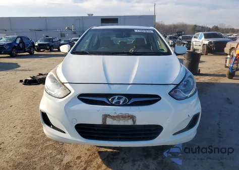 2012 Hyundai Accent Gls z USA, uszkodzony, nr VIN KMHCT4AE7CU137872